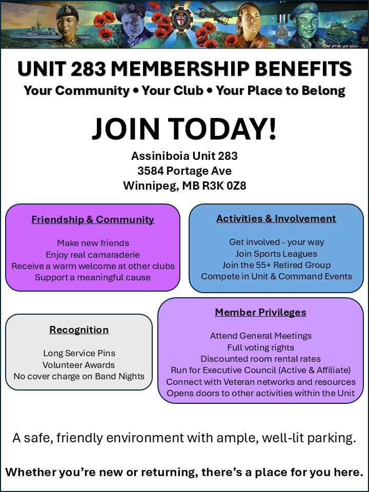 Unit 283 Membership Benefits Unit 283 Membership Benefits