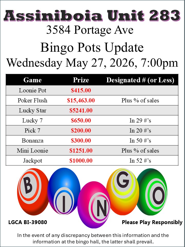 Bingo Pots